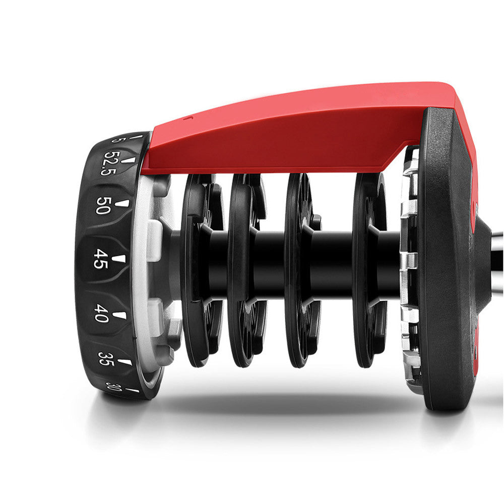 5-52lb Adjustable Dumbbells