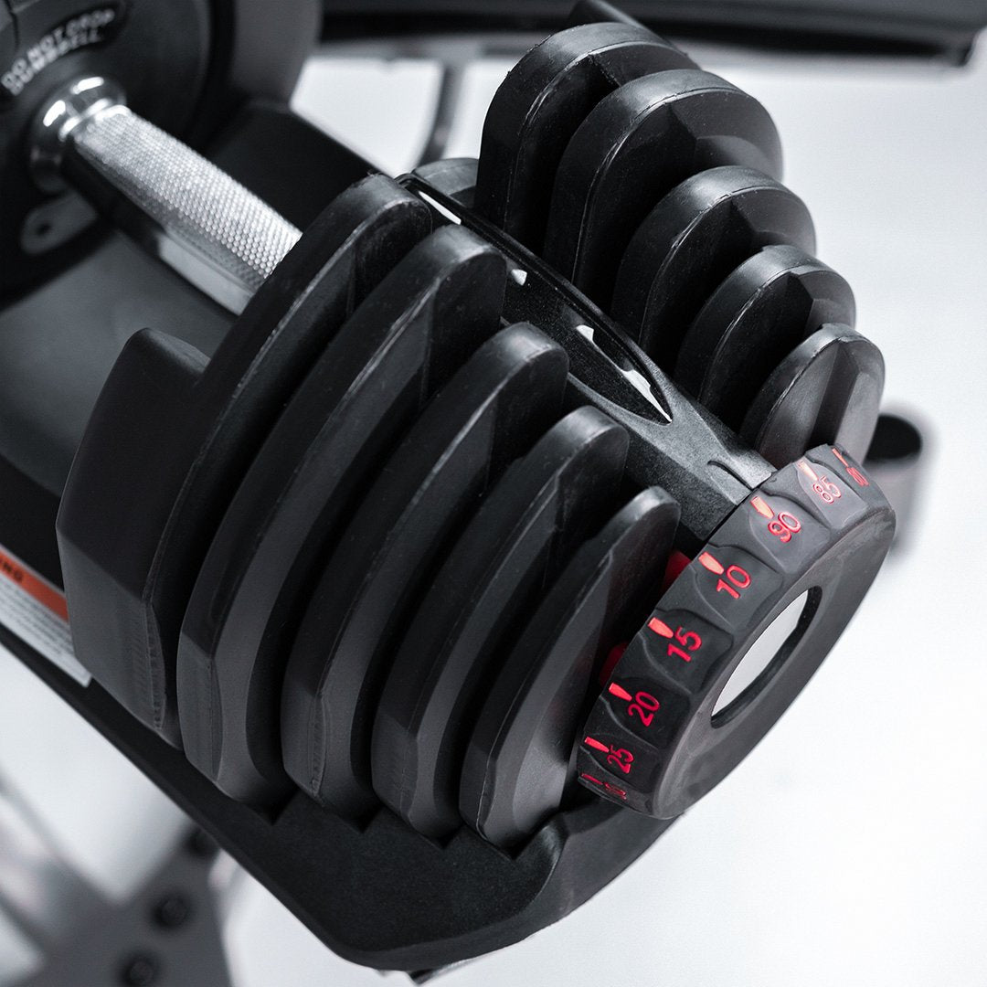 10-90lb Adjustable Dumbbells Elevation Athletics