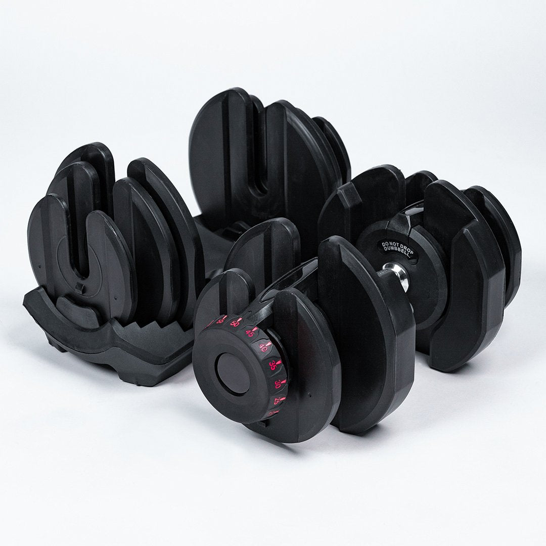 10-90lb Adjustable Dumbbells Elevation Athletics