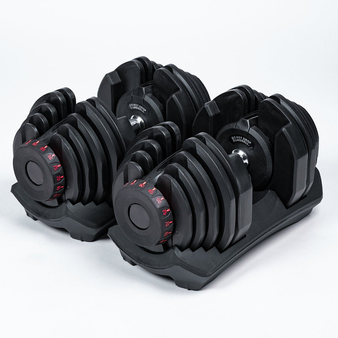 10-90lb Adjustable Dumbbells Elevation Athletics